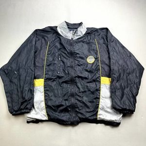 Vintage BOSS Windbreaker Jacket Adult XXL Black I.G. Design Hip Hop Urban 90s